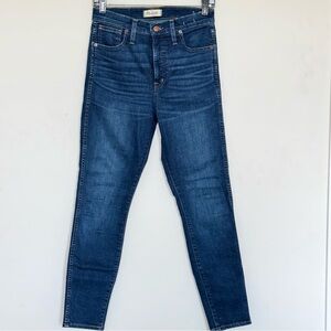 Madewell 10" High-Rise Skinny Jeans Size 28 - style# F4684